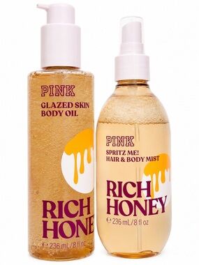 NWT VS Rich Honey body oil and spritz set